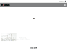 Tablet Screenshot of migro.com.pl